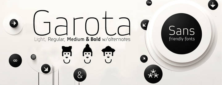 Special Discount: Garota Sans Narrow PACK 10% OFF from $9 