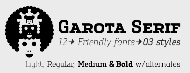 Garota Serif 12 Fonts