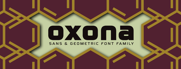 Oxona geo-sans serif