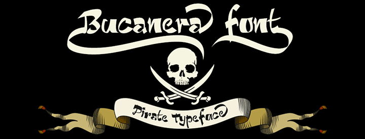 Bucanera -Pirate font-