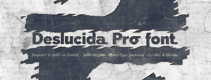 Special Discount: Deslucida y emborronada font PAY WHAT YOU WANT from $5 