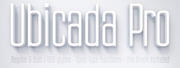 Special Discount: Ubicada Pro Fonts 40% OFF from $20 