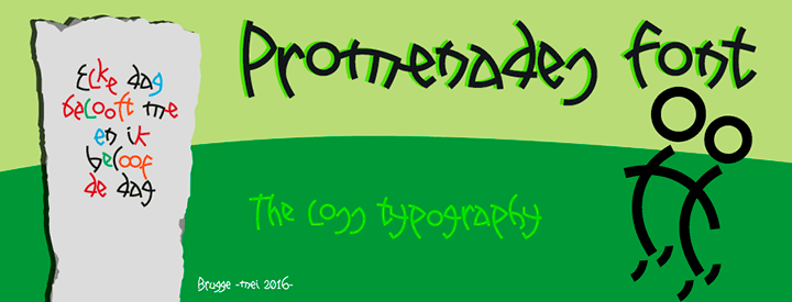 Special Discount: Promenades font 20% OFF from $20 