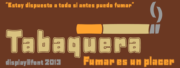 Tabaquera: Fuente 100% gratis