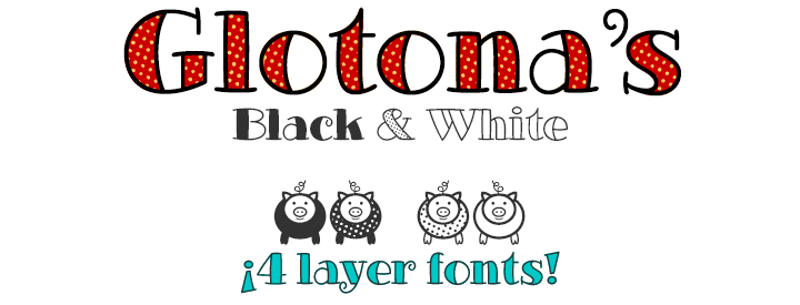 Special Discount: Glotona’s -black & white- PACK 30% OFF from $10 