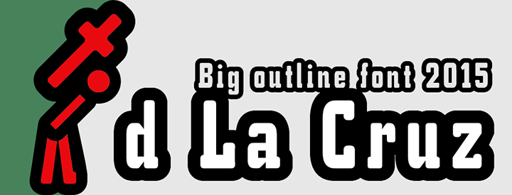 Special Discount: d La Cruz, big outline font PAY WHAT YOU WANT from $3 