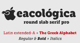 Eacológica -Round Slab Serif-