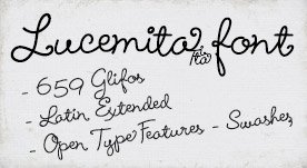 Lucemita font