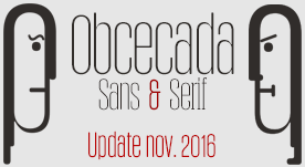 Obcecada Sans & Serif Condensed