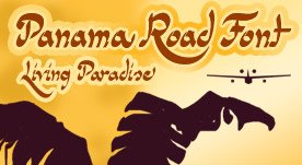 Panama Road -Script font-