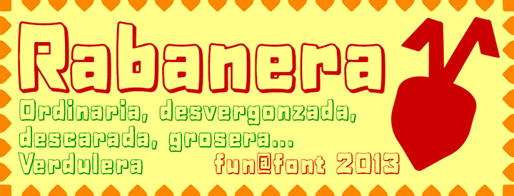 Special Discount: Rabanera, desvergonzada fun@font PAY WHAT YOU WANT from $3 