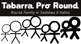 Tabarra Pro Round Fonts