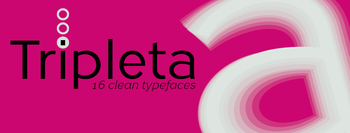 Special Discount: Tripleta Grotesk PACK 30% OFF from $20 