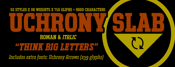 Uchrony Slab Serif Family
