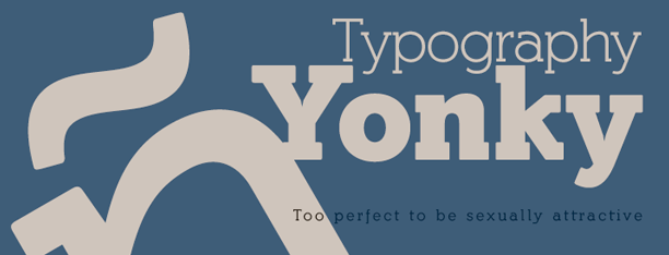 Yonky Slab Fonts
